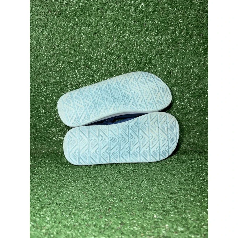 Reef Sandals Toddler Size 12 Little Ahi Blue Strappy Slip On Walking Beach Slide